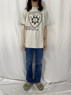 画像3: 90's Santa Monica Airlines USA製 スケートプリントTシャツ XL (3)