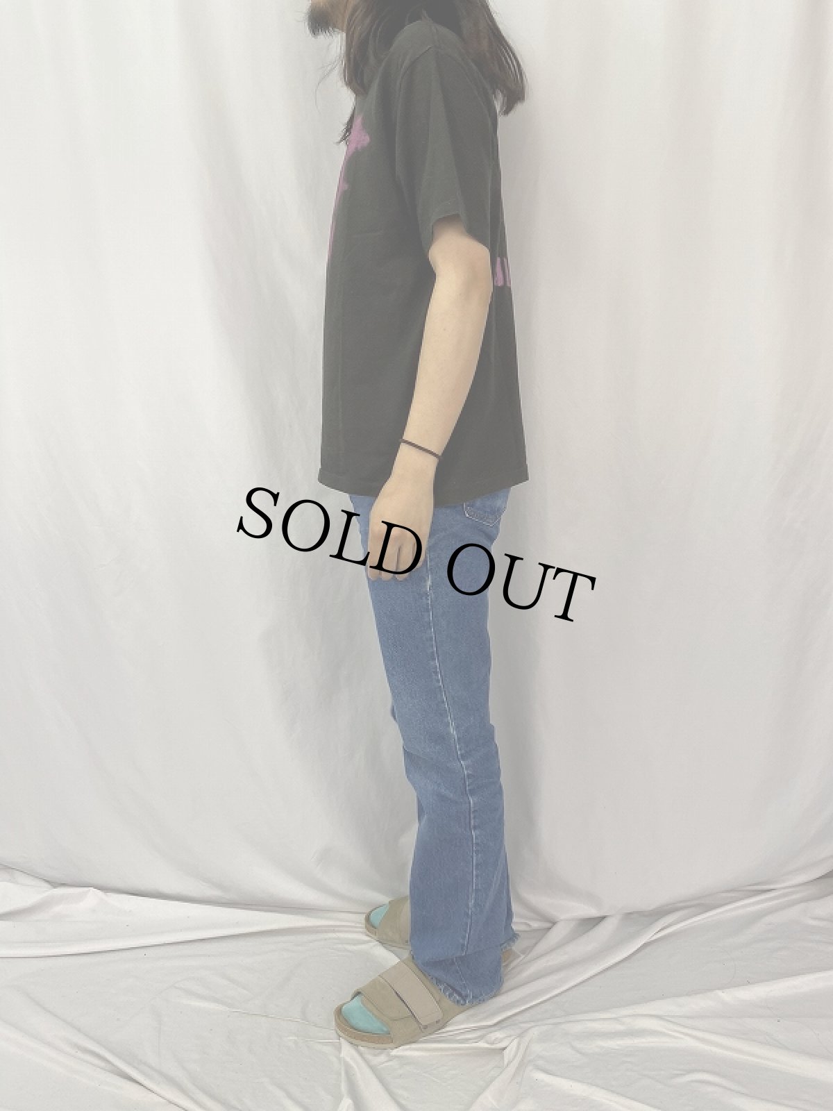 画像3: 90's JIMMY'Z USA製 プリントTシャツ L (3)