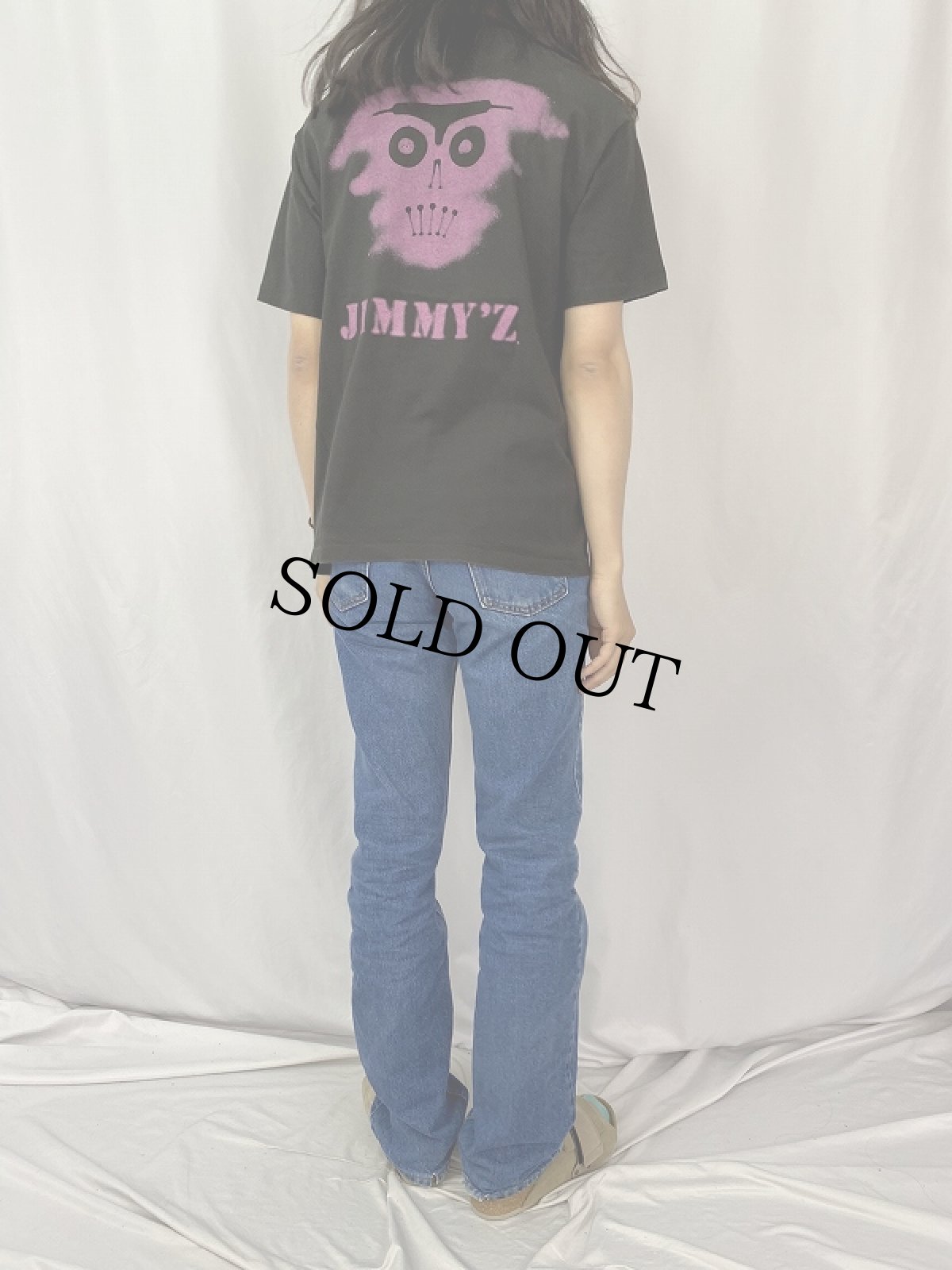 画像4: 90's JIMMY'Z USA製 プリントTシャツ L (4)