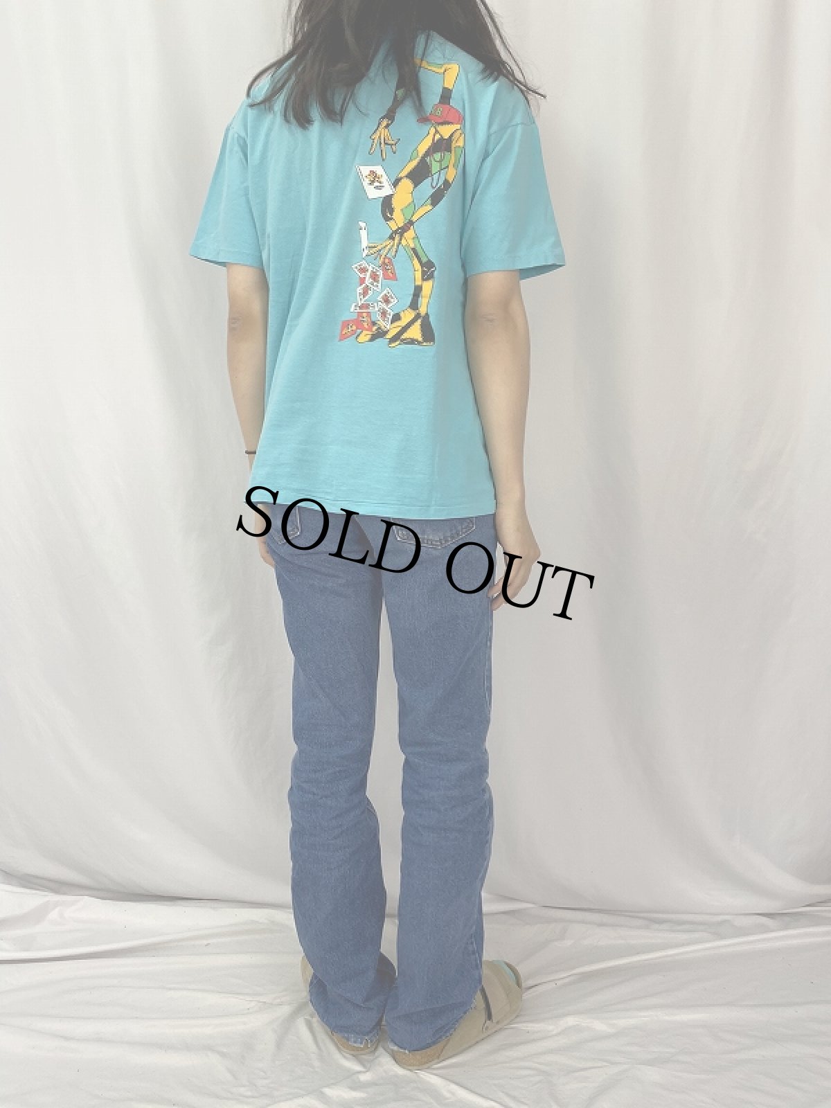 画像4: 80's POWELL PERALTA USA製 "RAY BARBEE" プリントTシャツ XL (4)