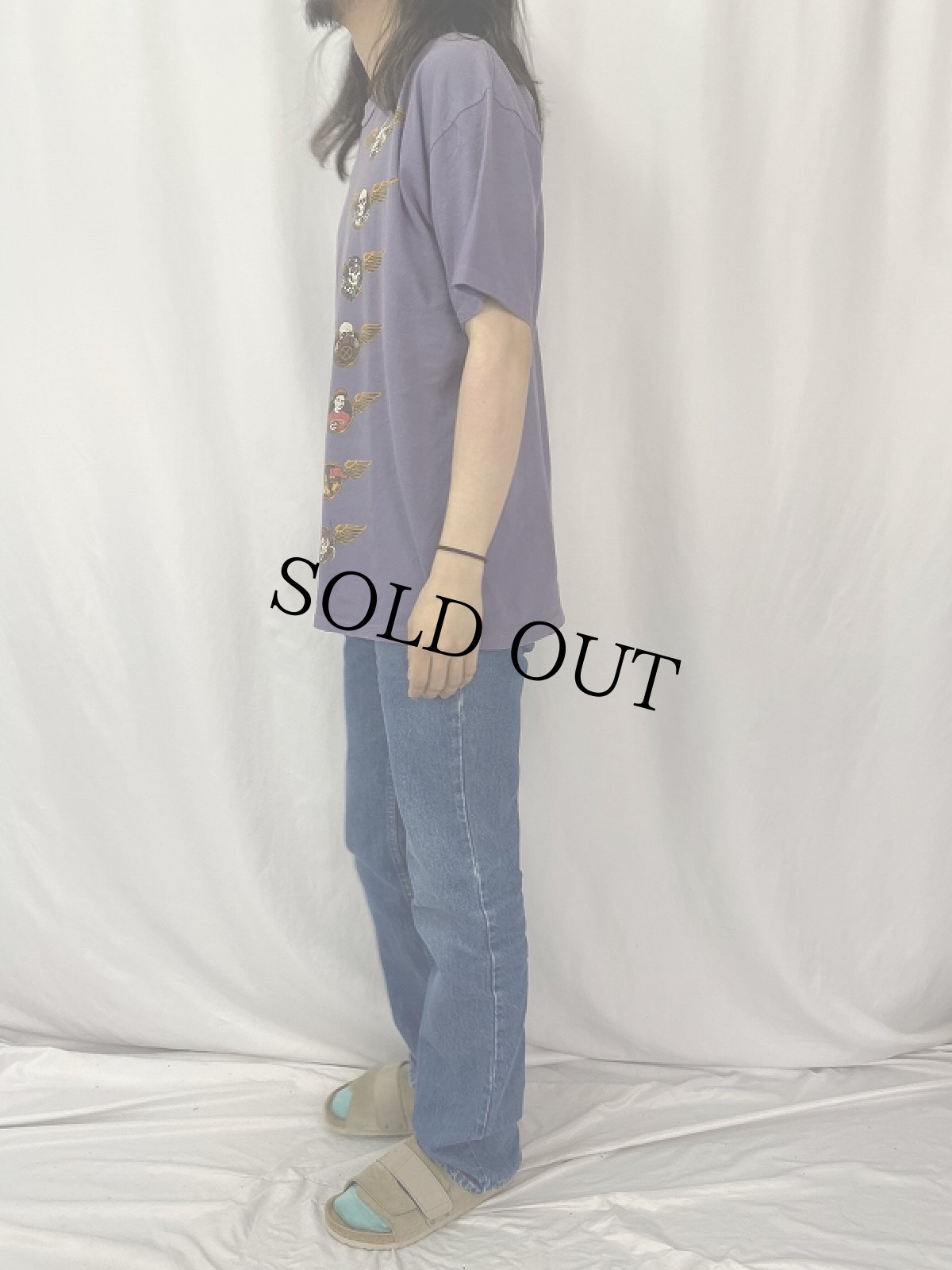 画像3: 90's POWELL PERALTA USA製 プリントTシャツ L (3)