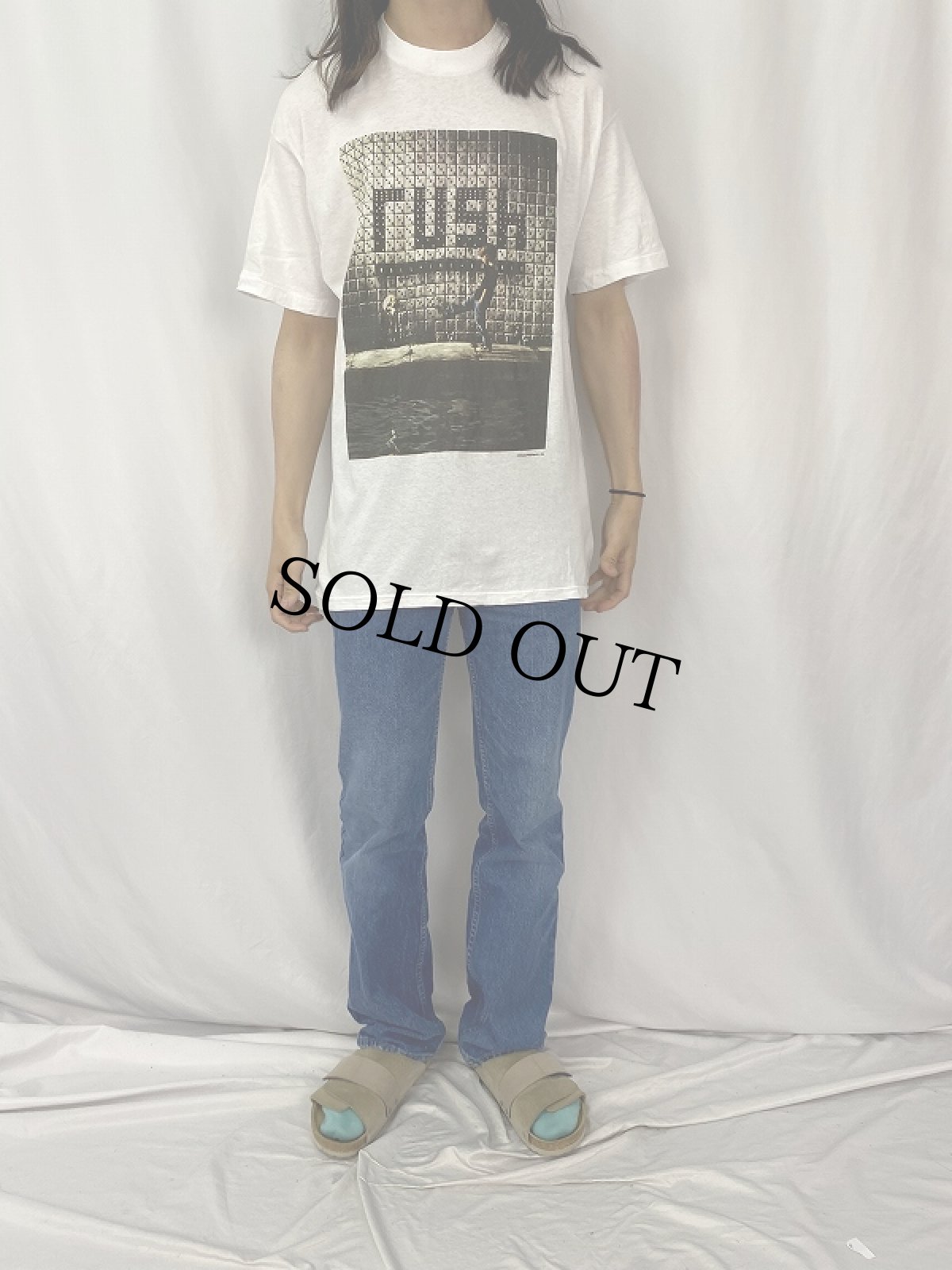 画像2: 90's RUSH USA製 ロックバンドツアーTシャツ XL (2)