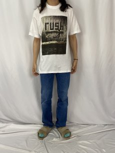 画像2: 90's RUSH USA製 ロックバンドツアーTシャツ XL (2)