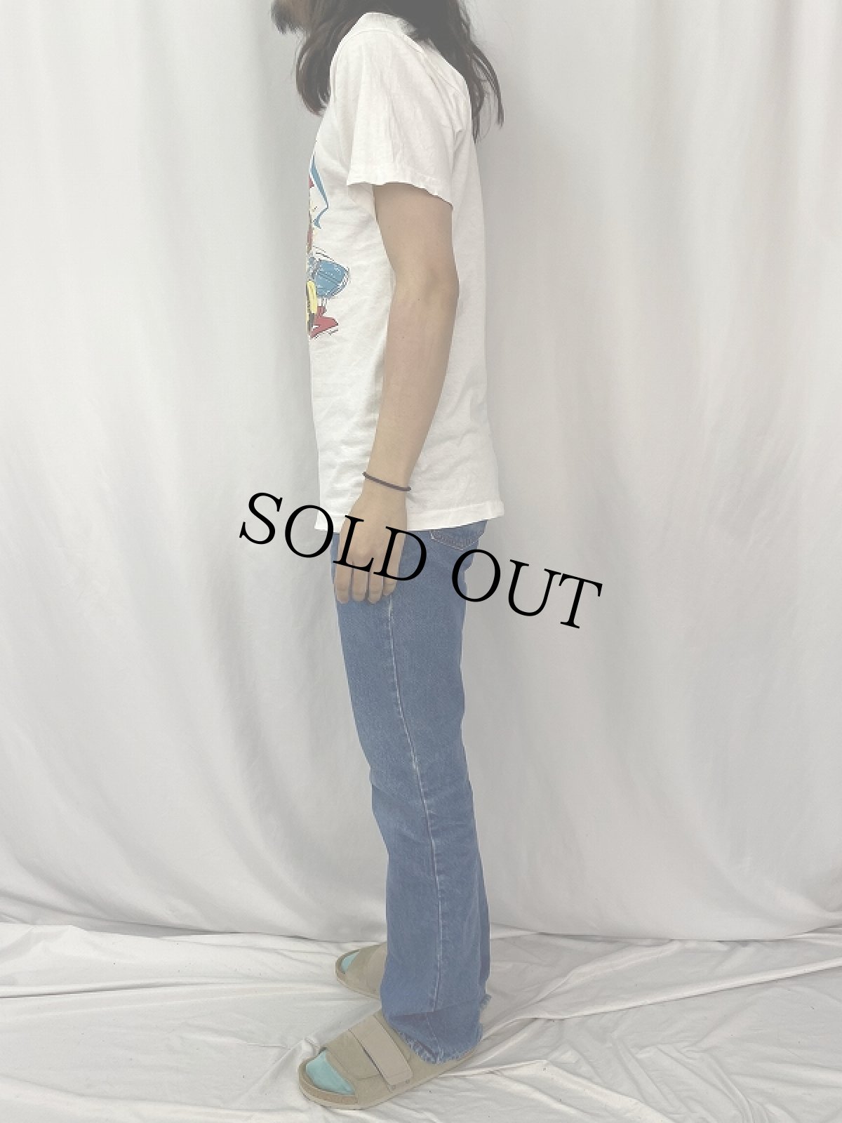 画像3: 90's マッハGOGOGO RACER X USA製 キャラクターTシャツ L (3)