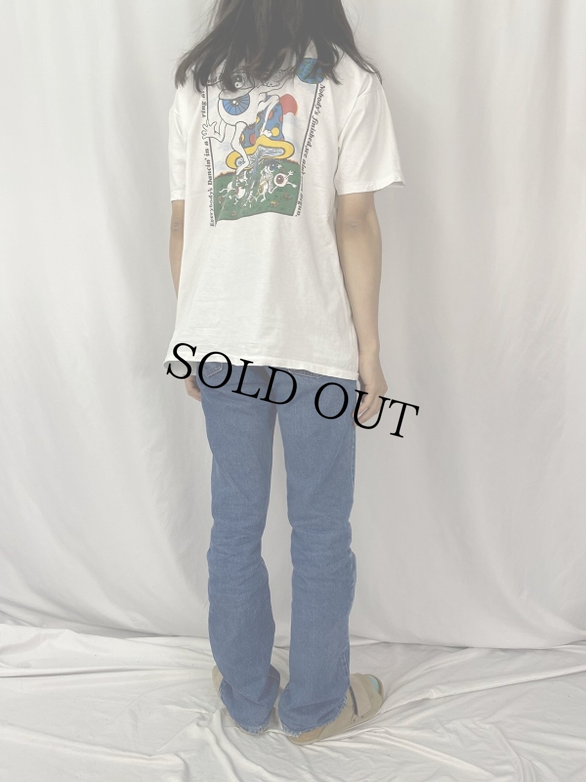 画像4: 90's GRATEFUL DEAD USA製 ロックバンドTシャツ XL (4)