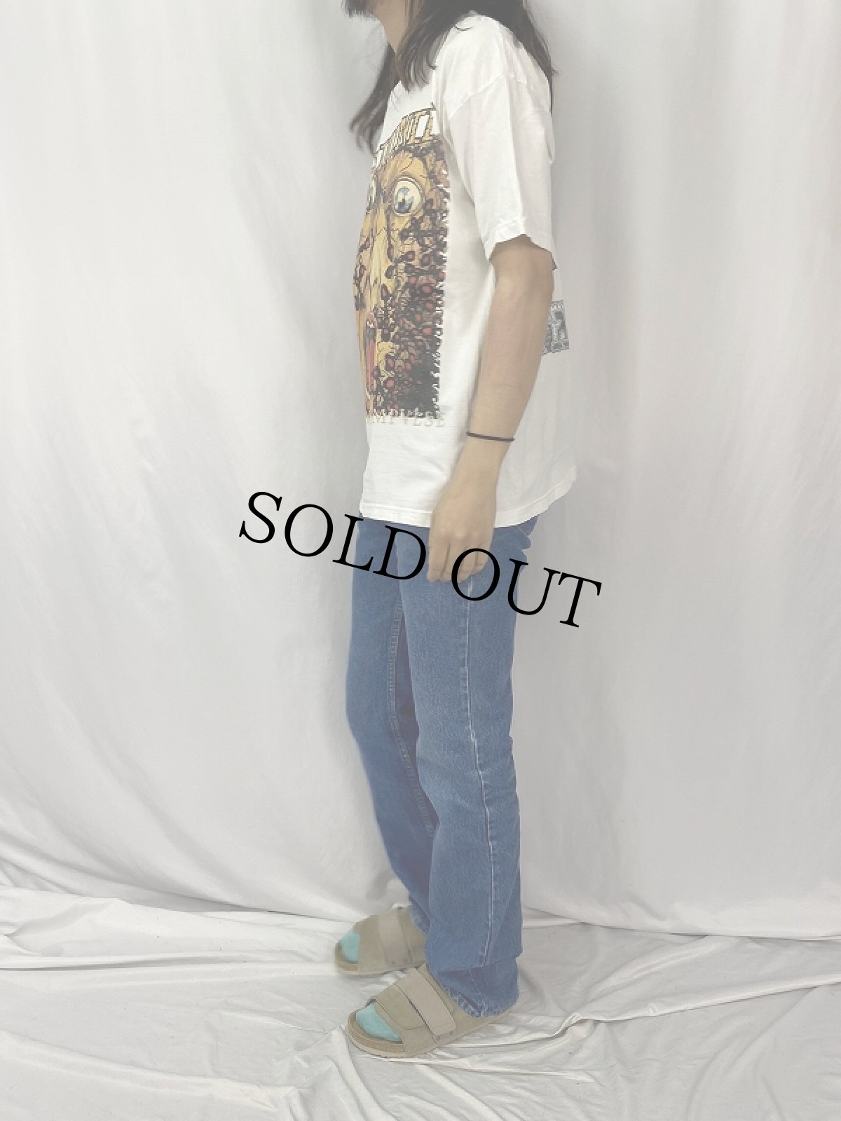 画像3: PESTILENCE "CONSVMING IMPVLSE" デスメタルバンドアルバムTシャツ (3)