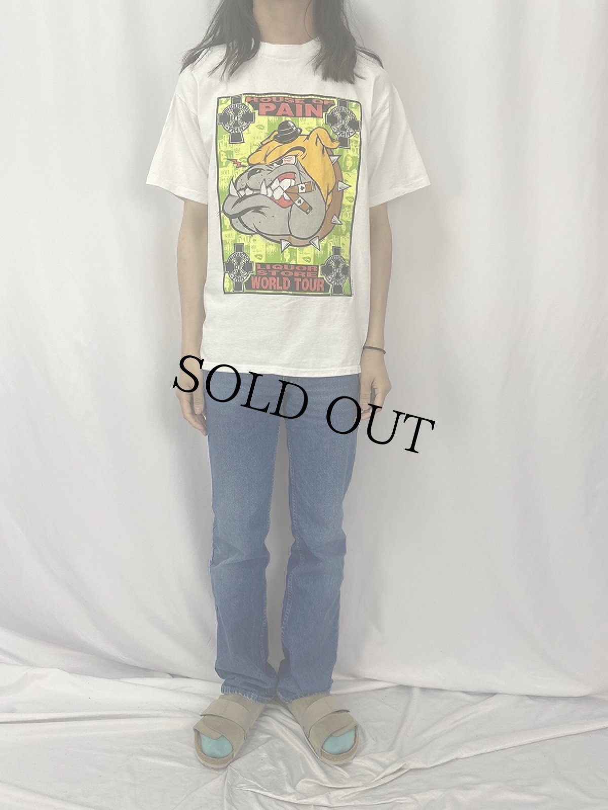 画像2: 90's KOZIK "HOUSE OF PAIN" USA製 アートプリントTシャツ L (2)