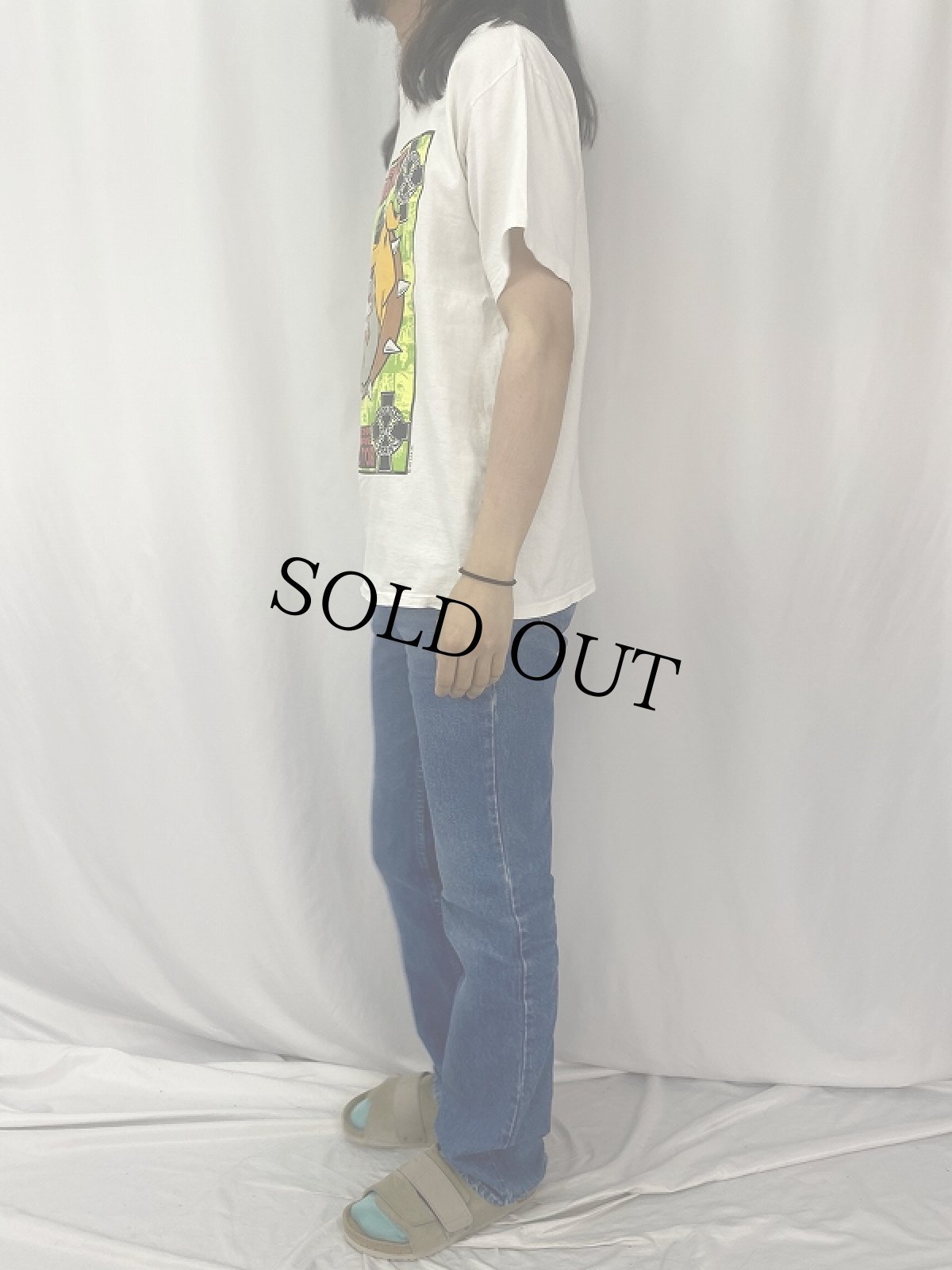 画像3: 90's KOZIK "HOUSE OF PAIN" USA製 アートプリントTシャツ L (3)