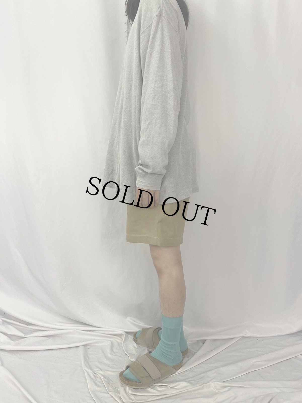 画像3: 40's WWII Canadian Army Tropical Cotton Shorts W29 (3)