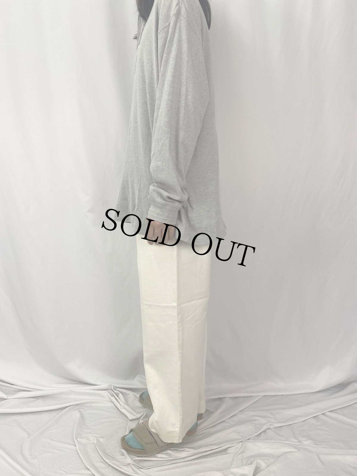 画像3: 40's U.S.N.R コットンセーラーパンツ W34 (3)