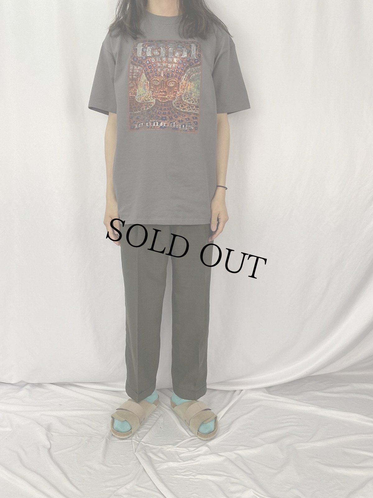 画像2: 60's Trumpeter Sportswear 1タック レーヨンスラックス W33 (2)