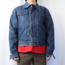 画像2: 70〜80's Eddie Bauer ダウンライナー デニムジャケット (2)