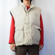 画像2: 90's Eddie Bauer ダウンベスト L (2)