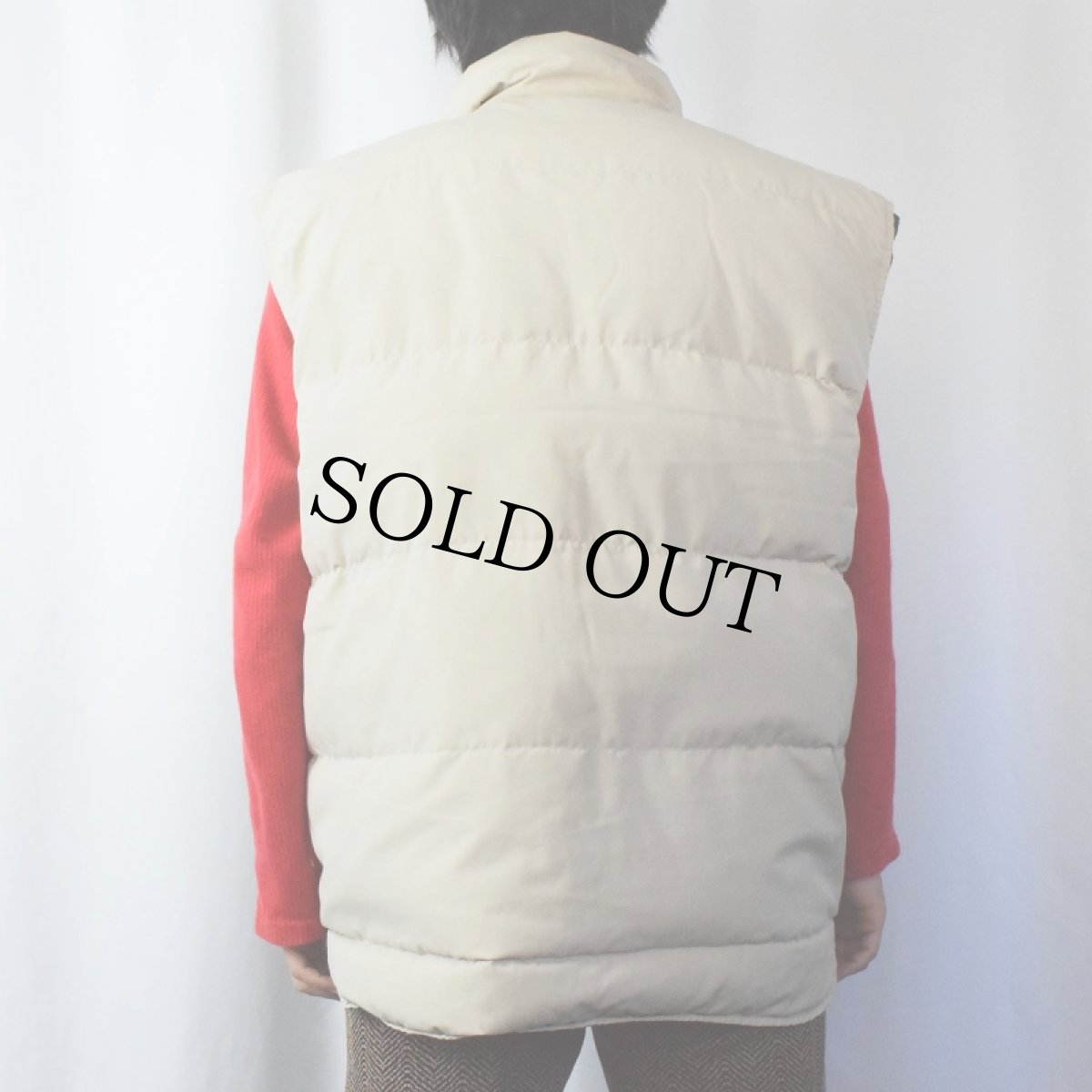 画像3: 90's Eddie Bauer ダウンベスト L (3)