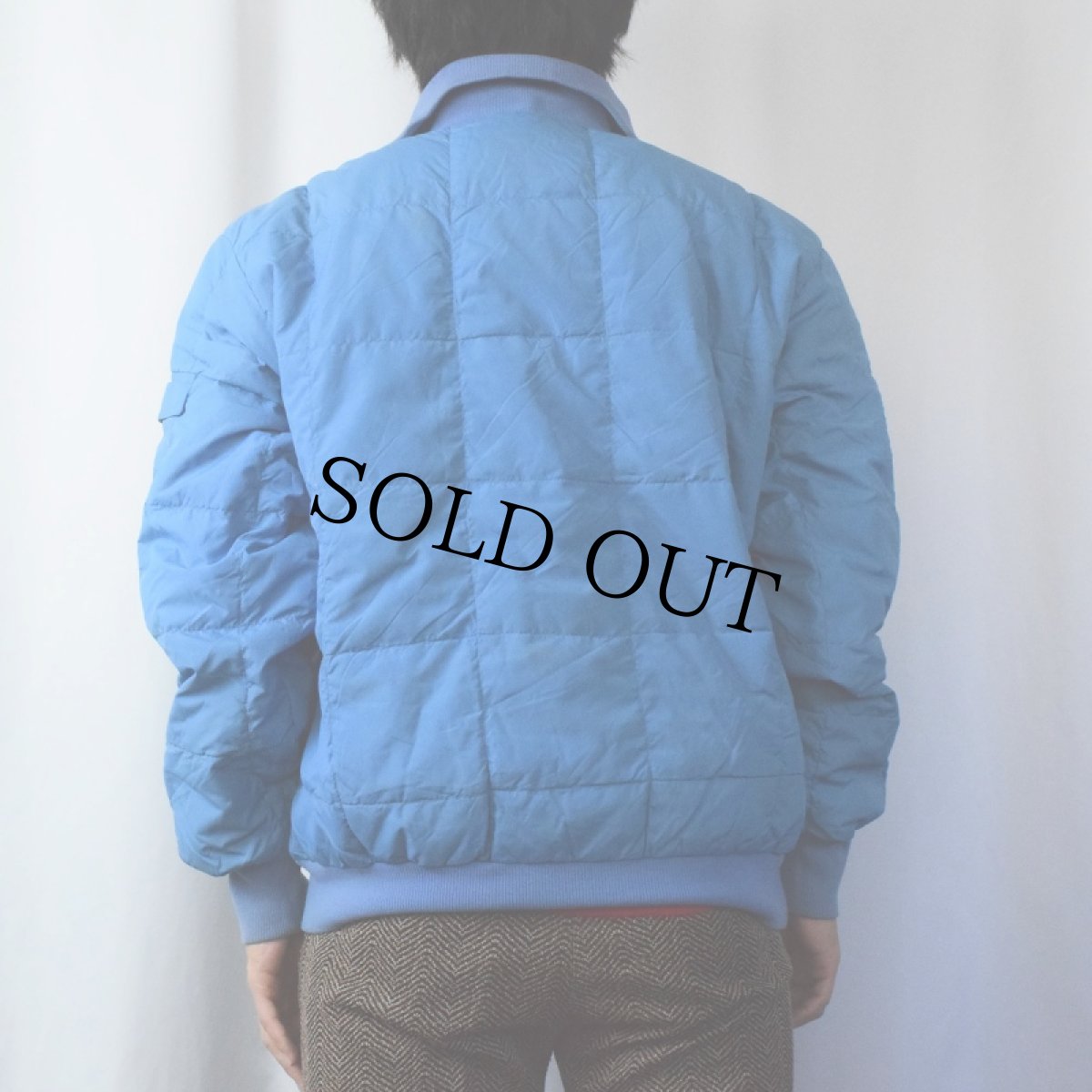 画像3: 80's Eddie Bauer ハーフジップダウンジャケット (3)