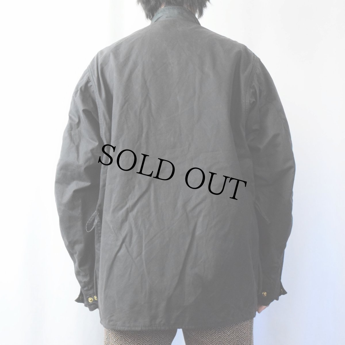 画像3: 90's Barbour ENGLAND製 "BEACON JACKET" 3ワラント BLACK 42 (3)