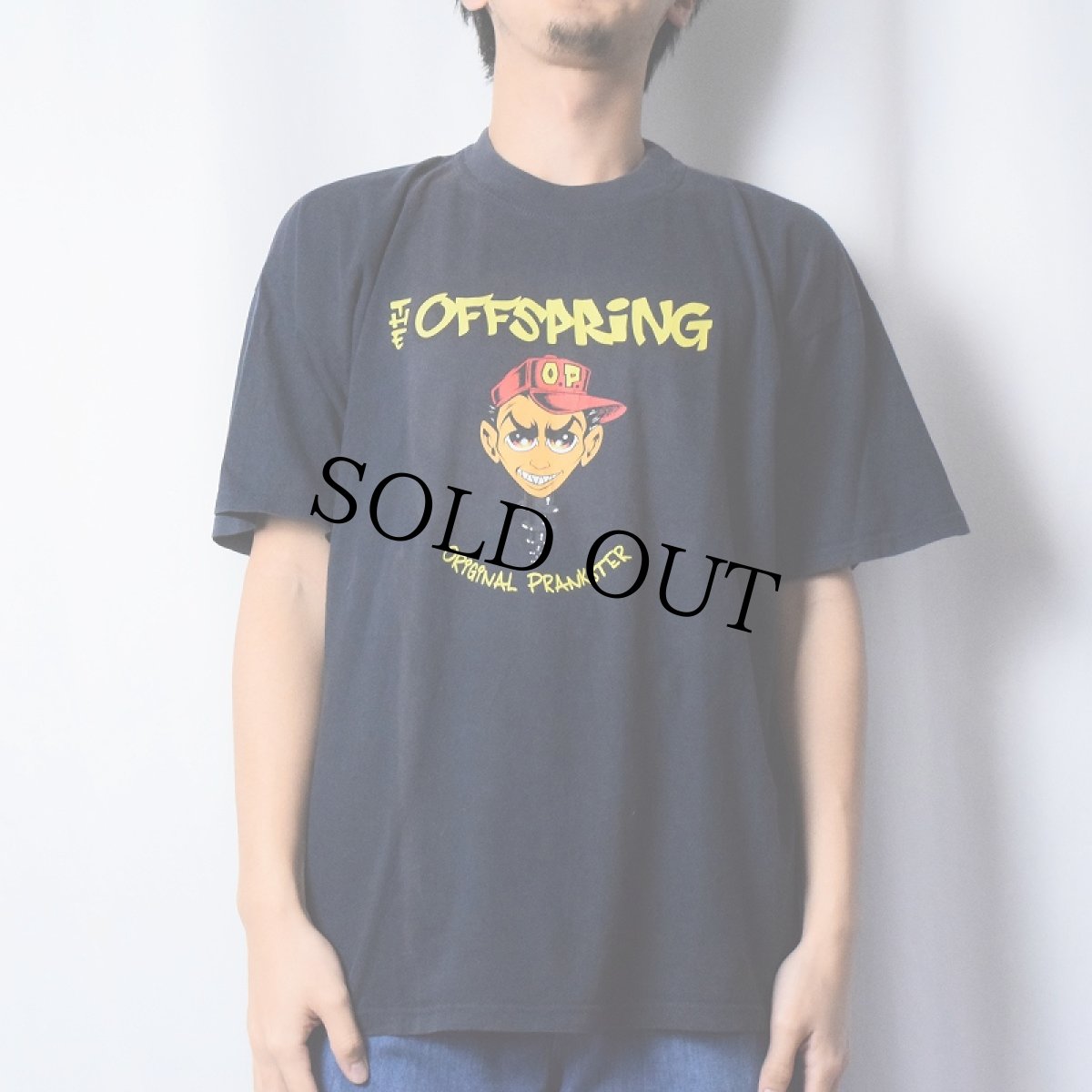 画像2: THE OFFSPRING ORIGINAL PRANKSTER ポップパンクバンドアルバムTシャツ L (2)