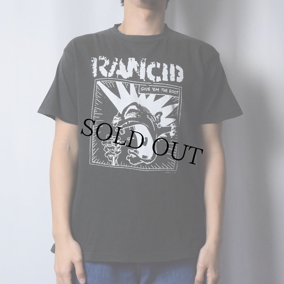 画像2: RANCID "Give'Em The Boot" パンクロックバンドTシャツ (2)
