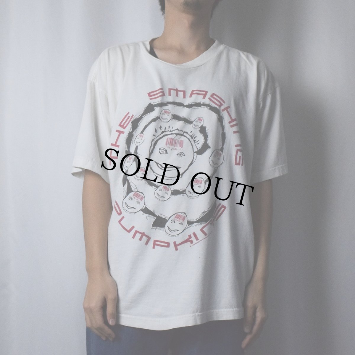 画像2: 90's The Smashing Pumpkins “LEAVE ME ALONE” オルタナティブロックバンドTシャツ XL (2)