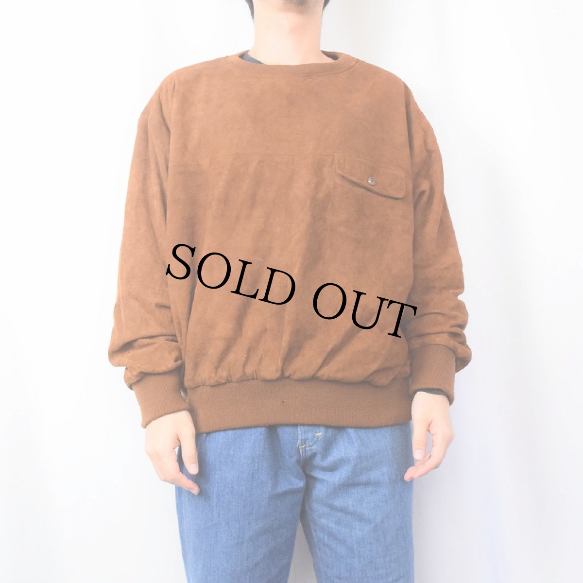 画像2: Ralph Lauren スウェードレザー プルオーバー 12 (2)