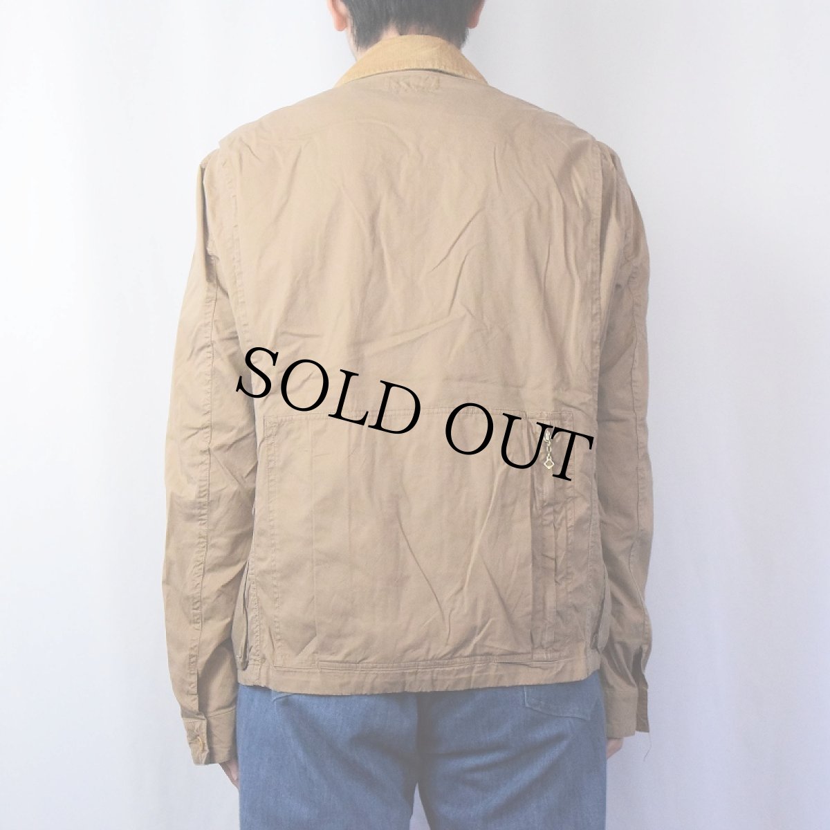 画像3: POLO Ralph Lauren "fishuntex TYPE" コットンフィッシングジャケット M (3)