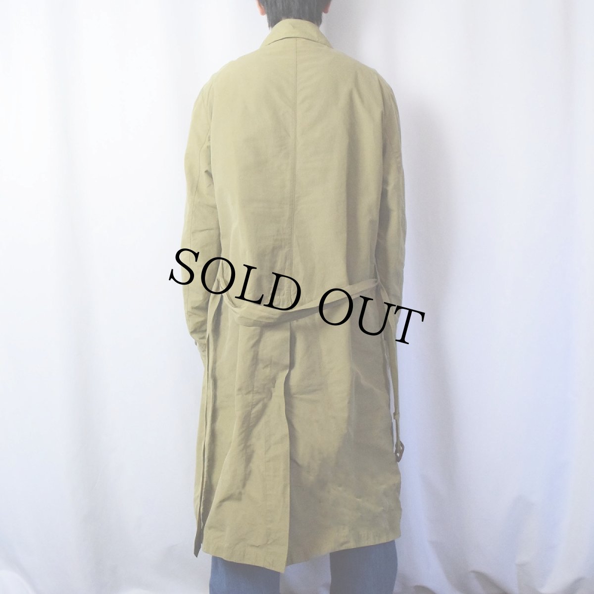 画像3: POLO Ralph Lauren コットンナイロン ステンカラーコート L (3)