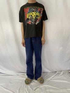 画像2: 90's VAN HALEN USA製 ハードロック・バンド プリントTシャツ XL (2)