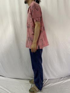 画像3: 90's POLO Ralph Lauren "VINTAGE CALDWELL" オープンカラーコットンシャツ L (3)
