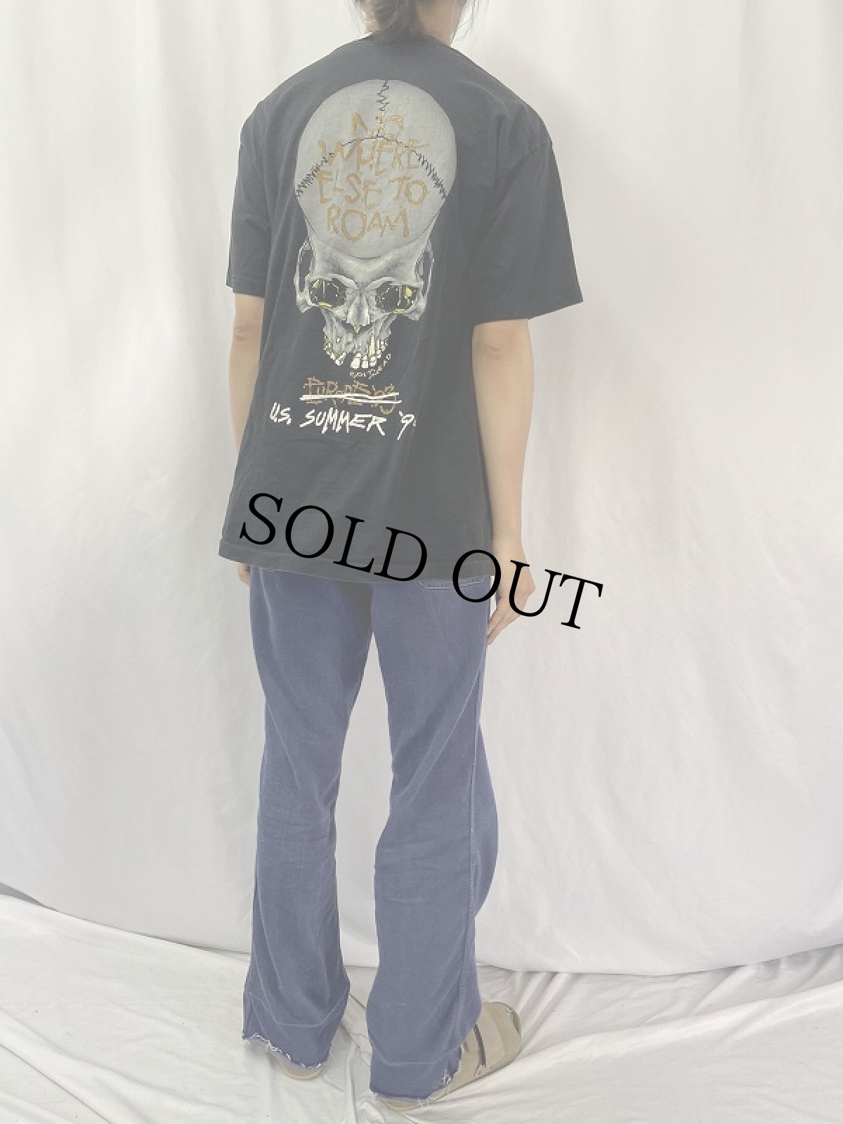 画像5: 90's METALLICA pushead USA製 ロックバンドツアーTシャツ XL (5)