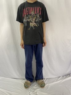 画像2: 90's METALLICA ロックバンドTシャツ XL (2)