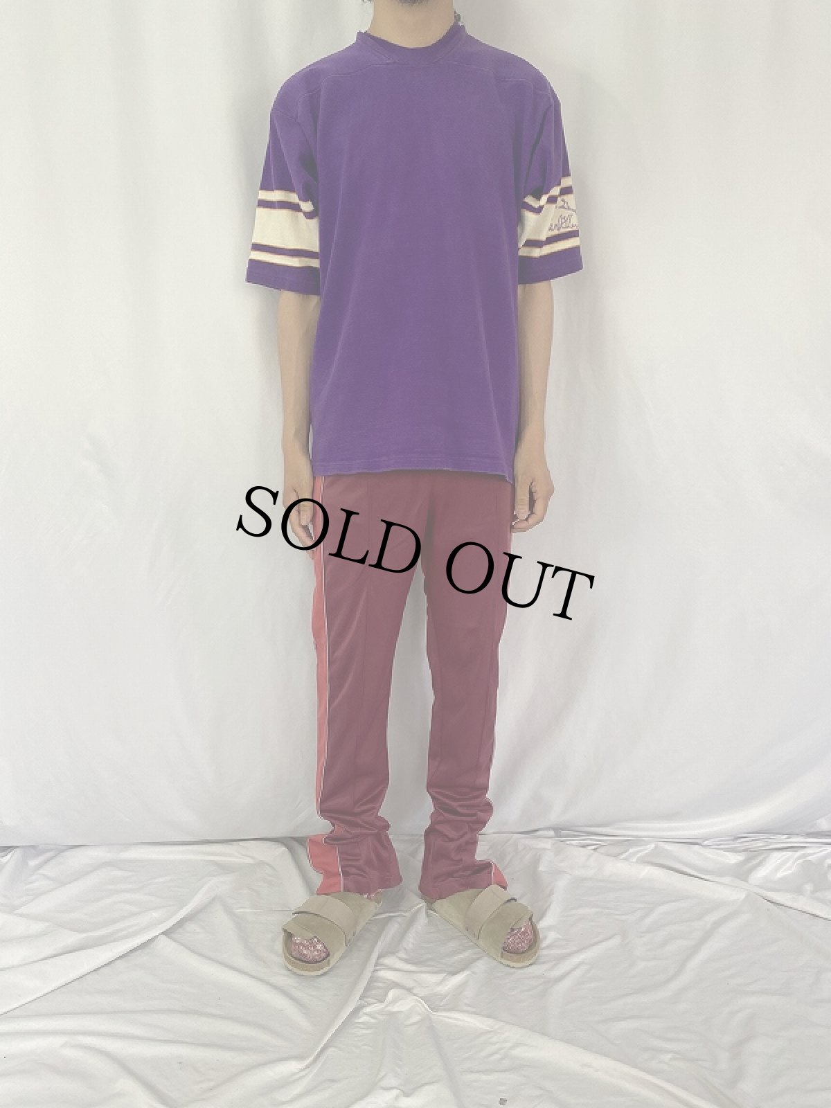 画像6: 80's NIKE 紺タグ トラックパンツ M (6)