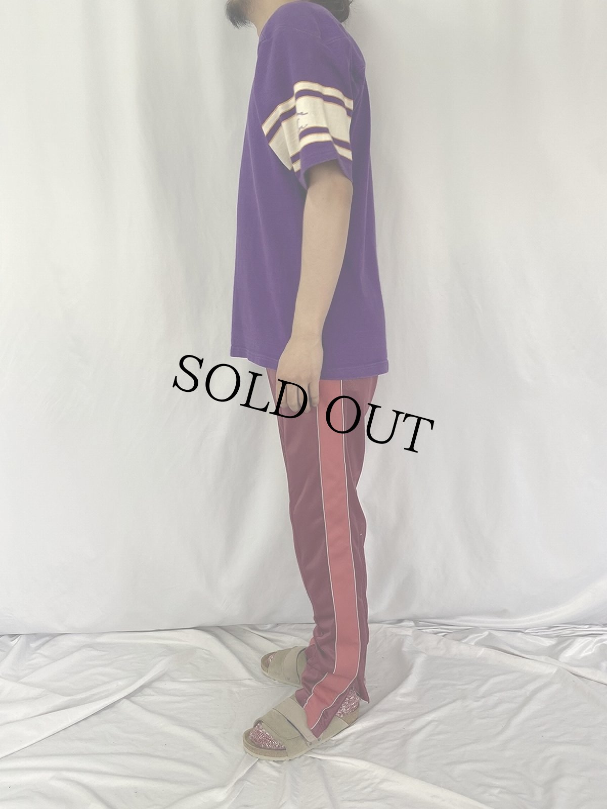 画像7: 80's NIKE 紺タグ トラックパンツ M (7)