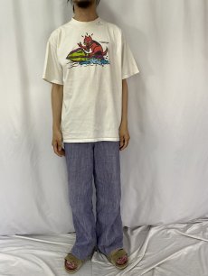 画像2: 90's Verizon USA製 IT企業プリントTシャツ XL (2)