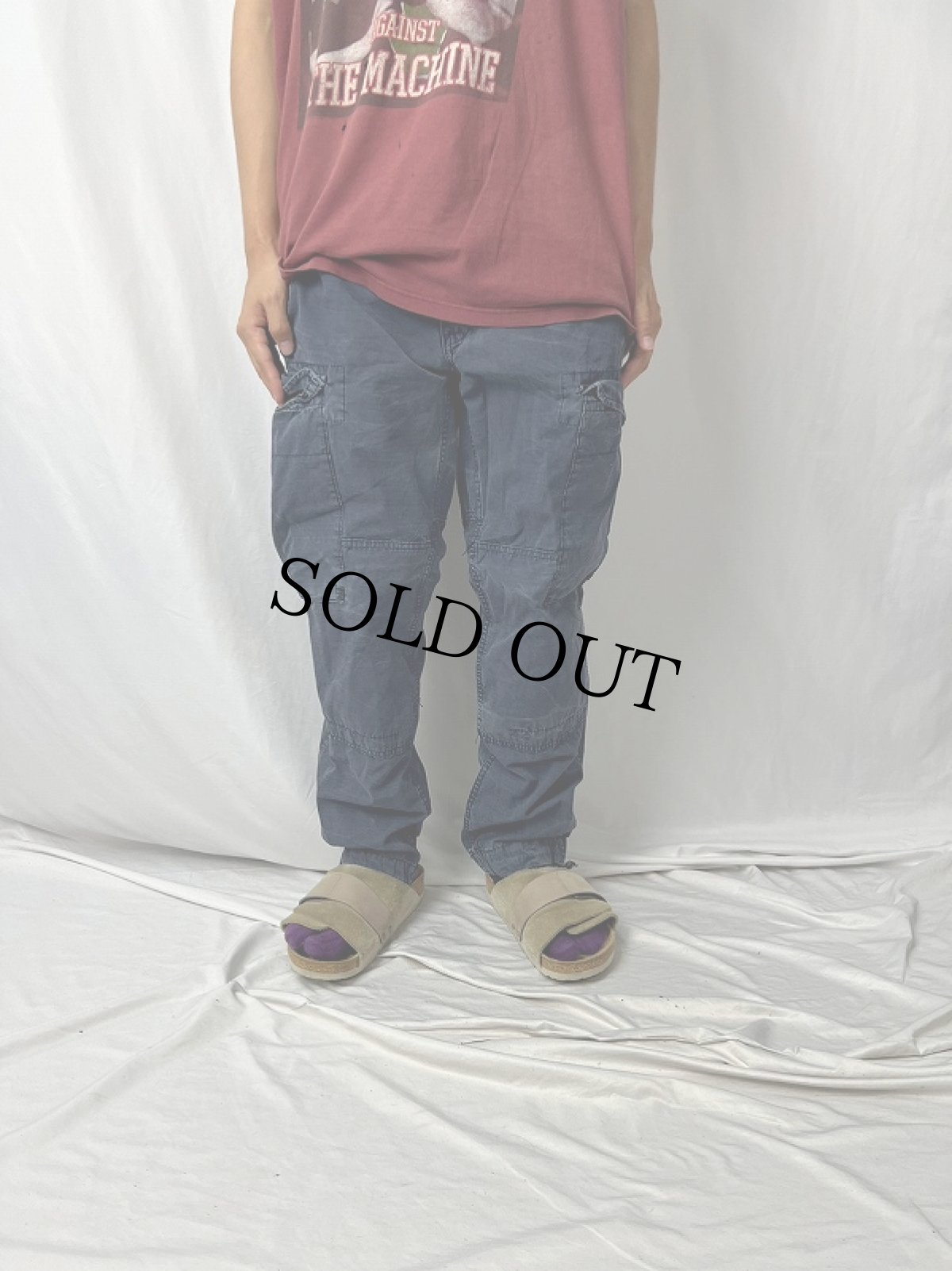 画像2: POLO Ralph Lauren "STRAIGHT FIT" ミリタリーカーゴパンツ L (2)