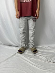 画像2: 80's Champion REVERSE WEAVE USA製トリコタグ "VIRGINIA TECH" スウェットパンツ L (2)