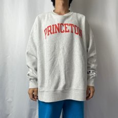 画像2: 2000's Champion REVERSE WEAVE "PRINCETON" プリントスウェット 2XL (2)