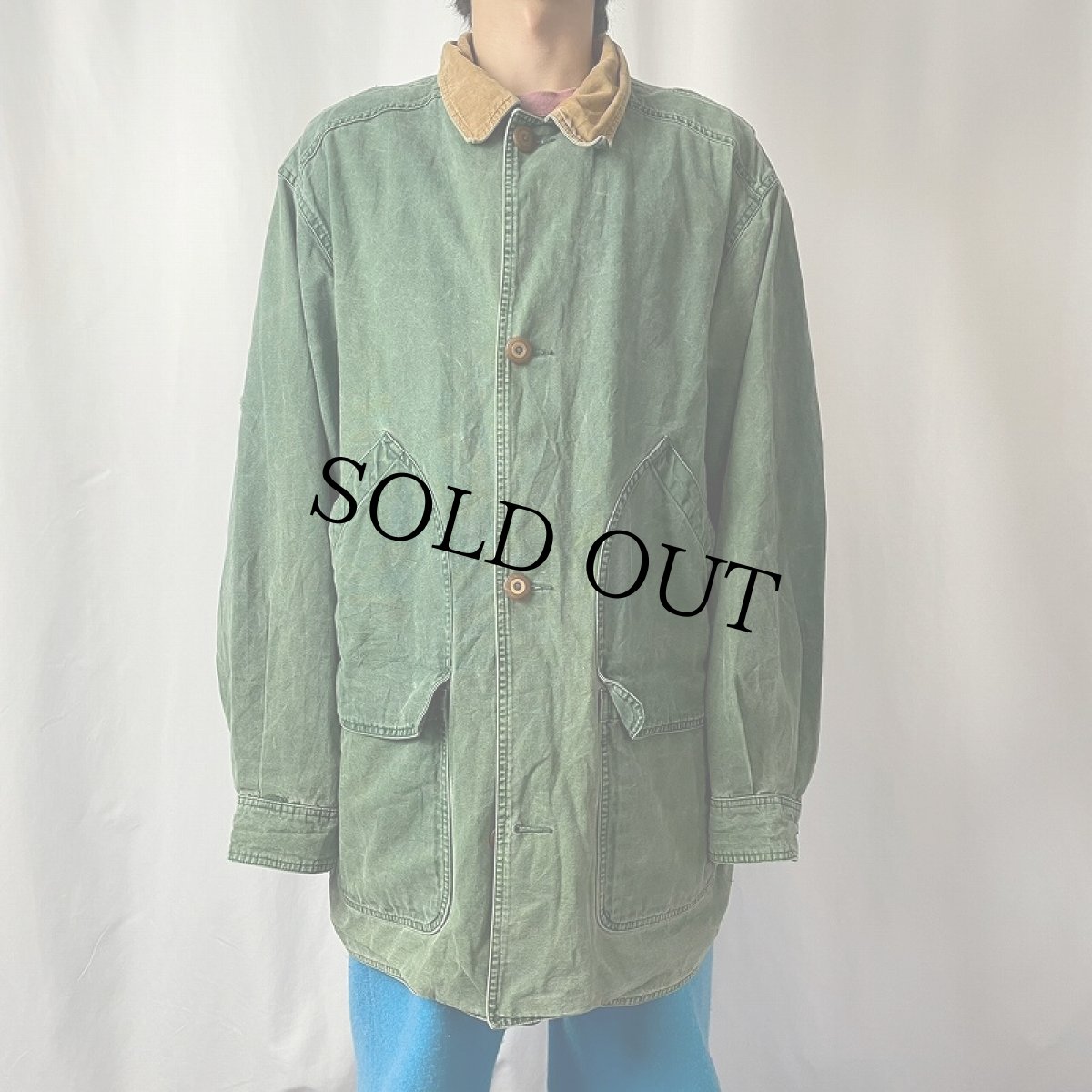 画像2: 80〜90's Eddie Bauer USA製 ハンティングジャケット L (2)