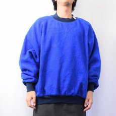 画像2: 90's LANDS' END USA製 フリーススウェット XL (2)