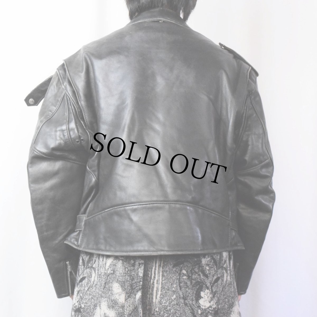 画像3: 80〜90's Perfect by Schott USA製 キルティングライナー ダブルライダースジャケット 48 (3)