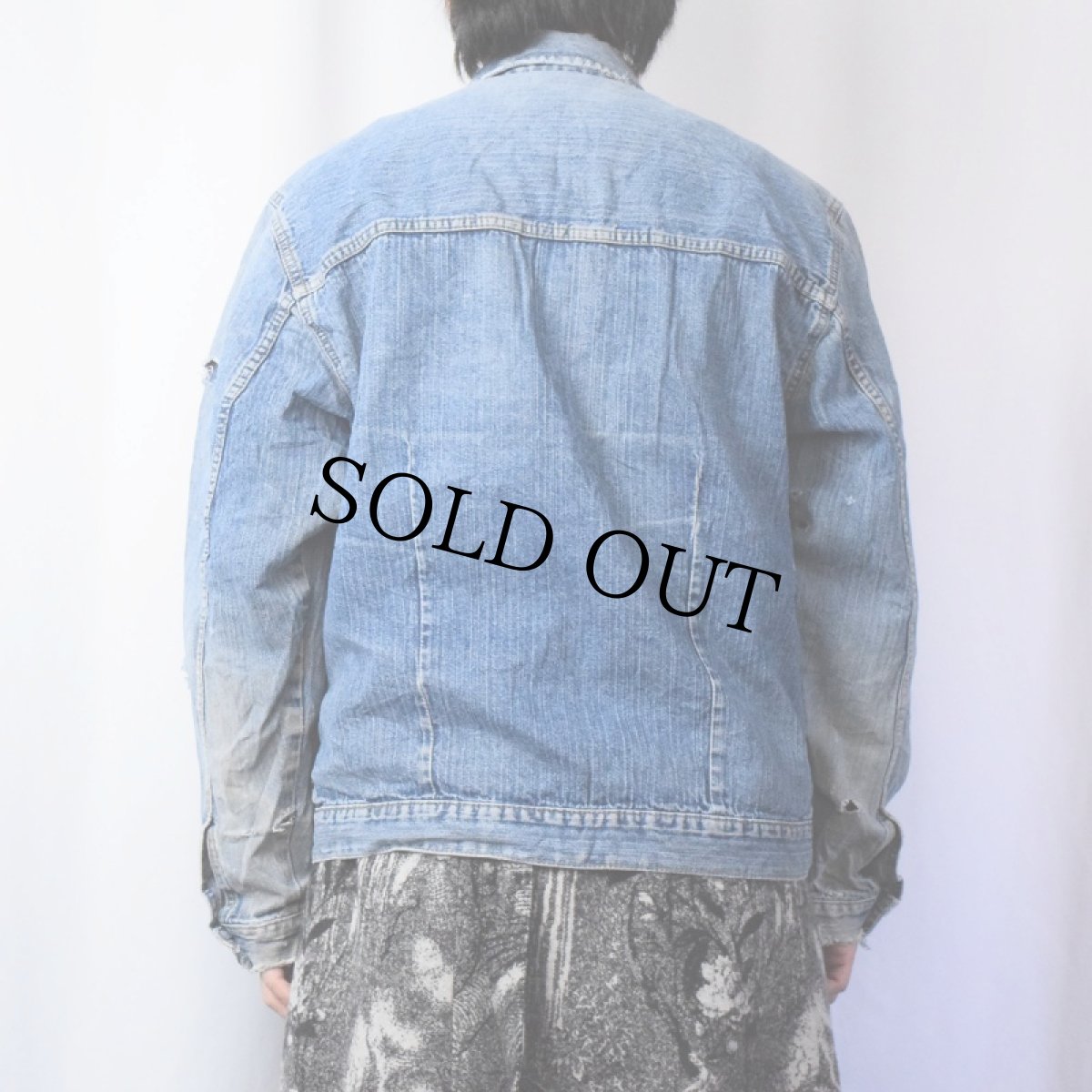 画像3: Lee ダメージデニムジャケット (3)