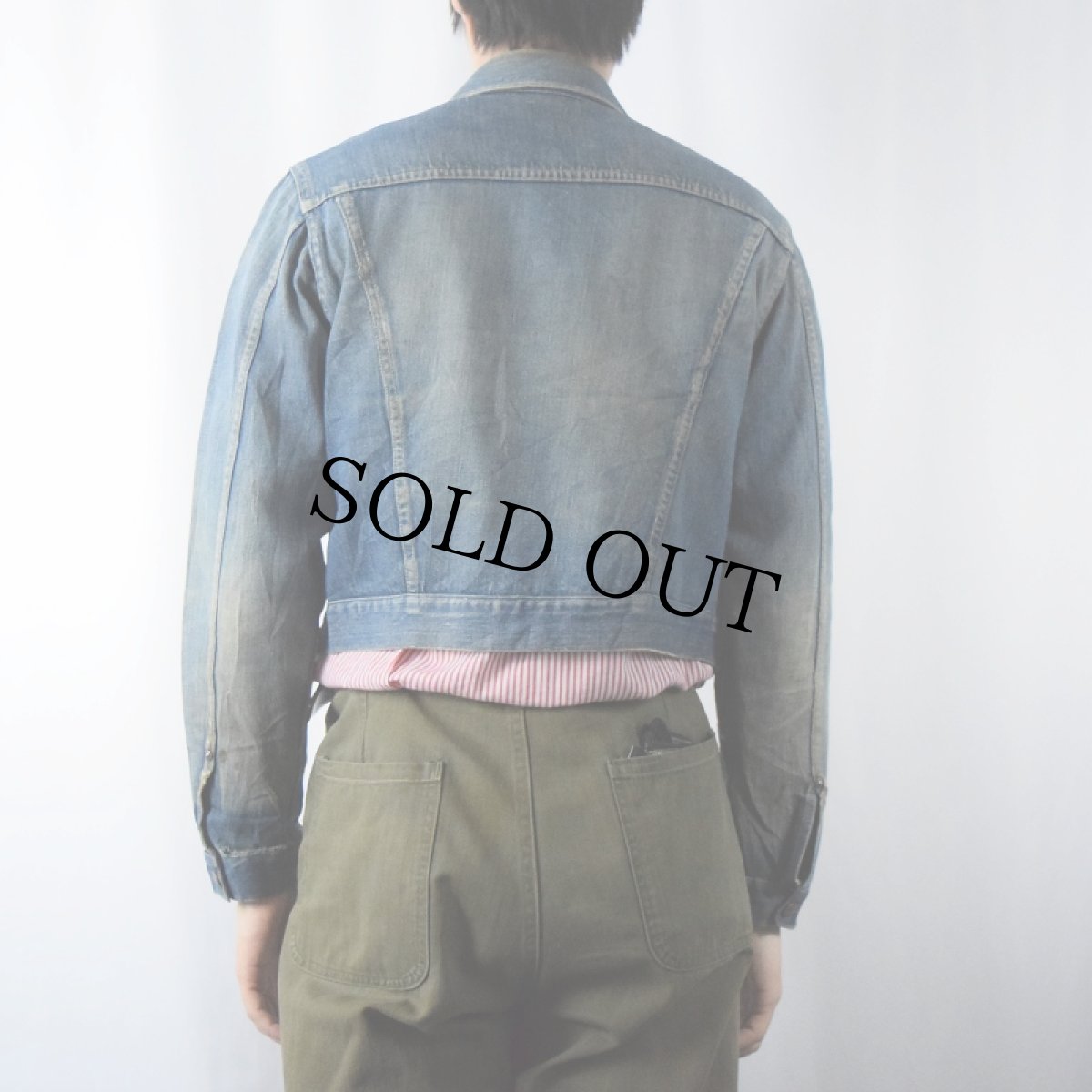 画像3: 50〜60's STOREBRAND 2ndTYPE デニムジャケット (3)