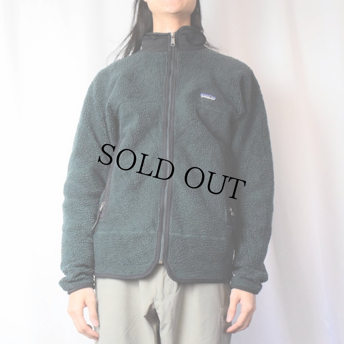 画像2: 90's Patagonia USA製 初期レトロX "PEFライナー" フリースジャケット L (2)