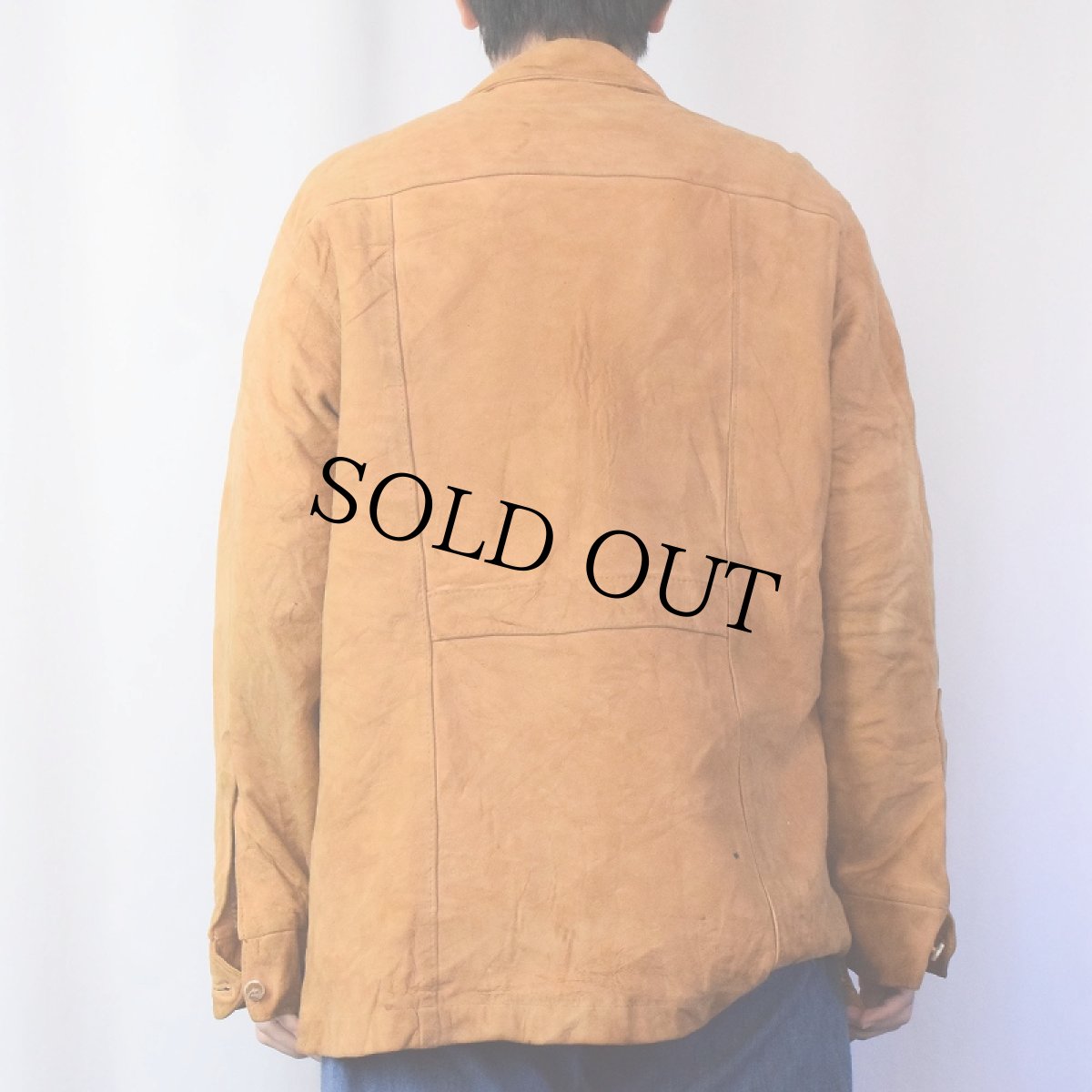 画像3: 70〜80's L.L.Bean スウェードレザー ジャケット L (3)