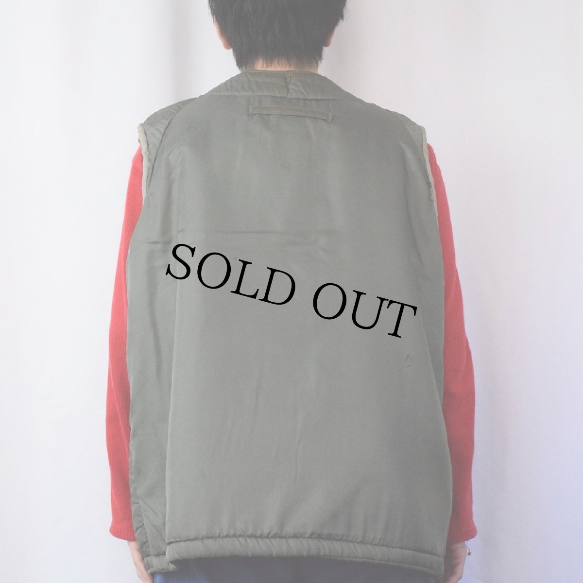 画像3: 60's USAF ボアライナー リメイクベスト (3)