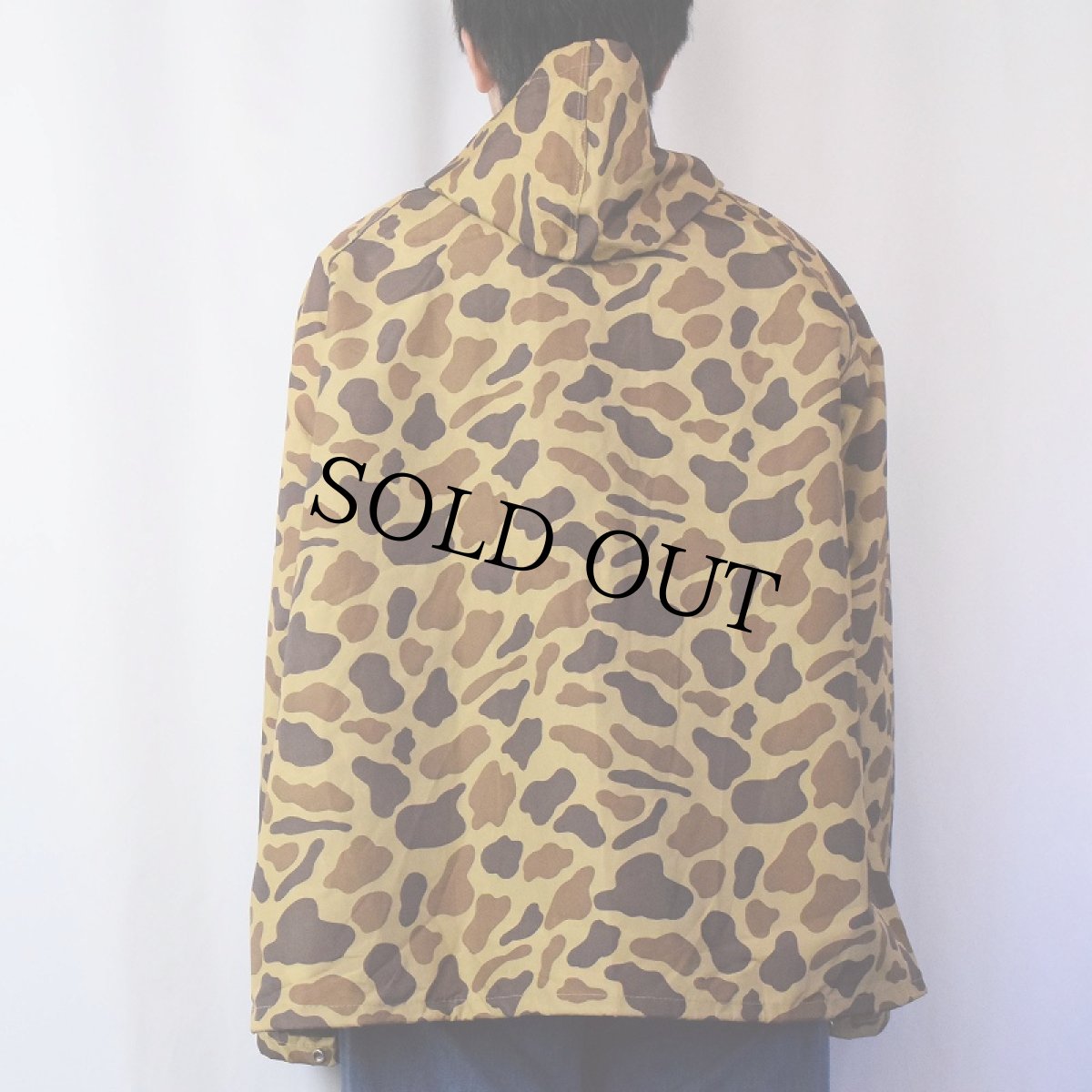 画像3: 80's Hodgman ダックハンターカモ レインパーカー DEADSTOCK (3)