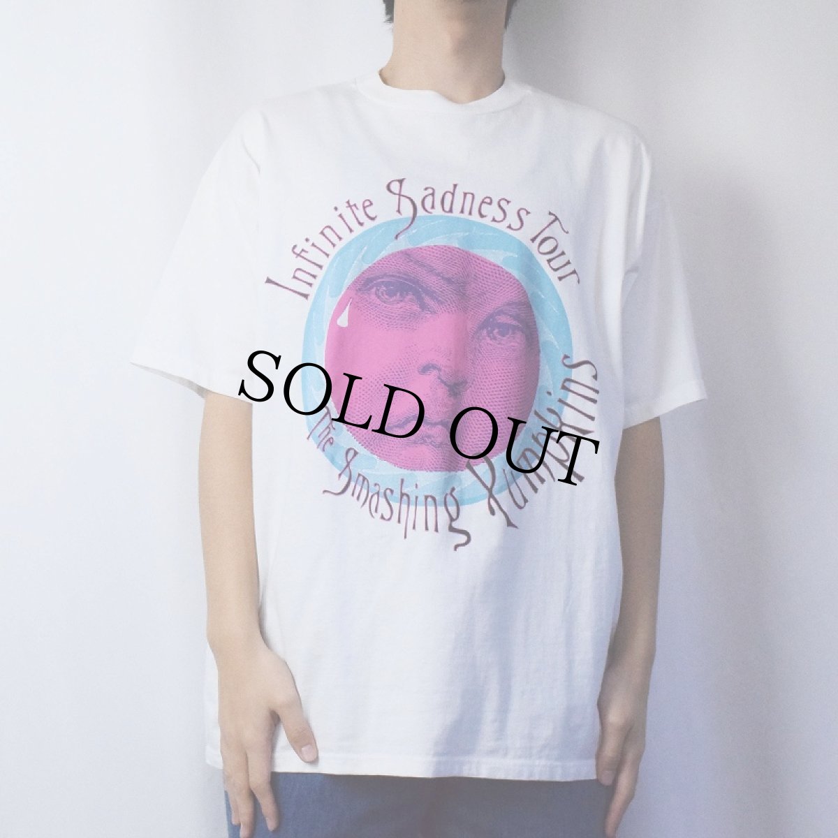 画像2: 90's The Smashing Pumpkins USA製 "Infinite Sadness Tour" ロックバンドツアーTシャツ L (2)