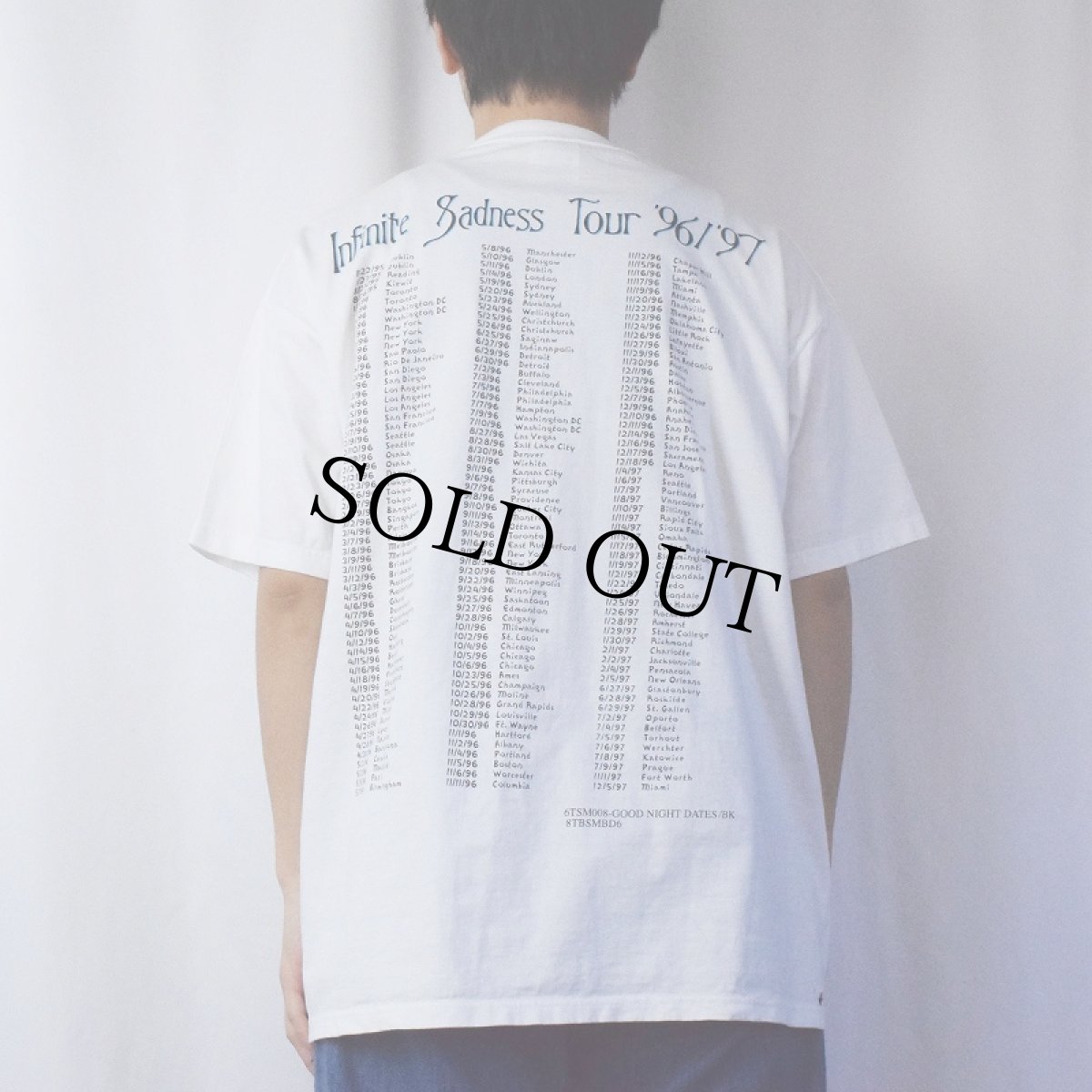 画像3: 90's The Smashing Pumpkins USA製 "Infinite Sadness Tour" ロックバンドツアーTシャツ L (3)