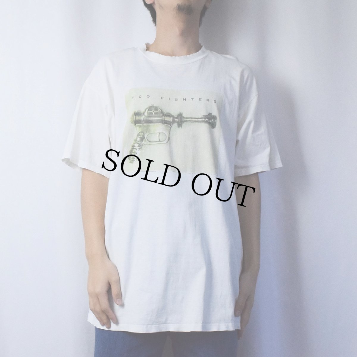 画像2: 90's FOO FIGHTERS USA製 ロックバンドTシャツ XL (2)
