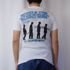 画像4: 70〜80's Echo & The Bunnymen ポストパンクバンド ツアーTシャツ L (4)