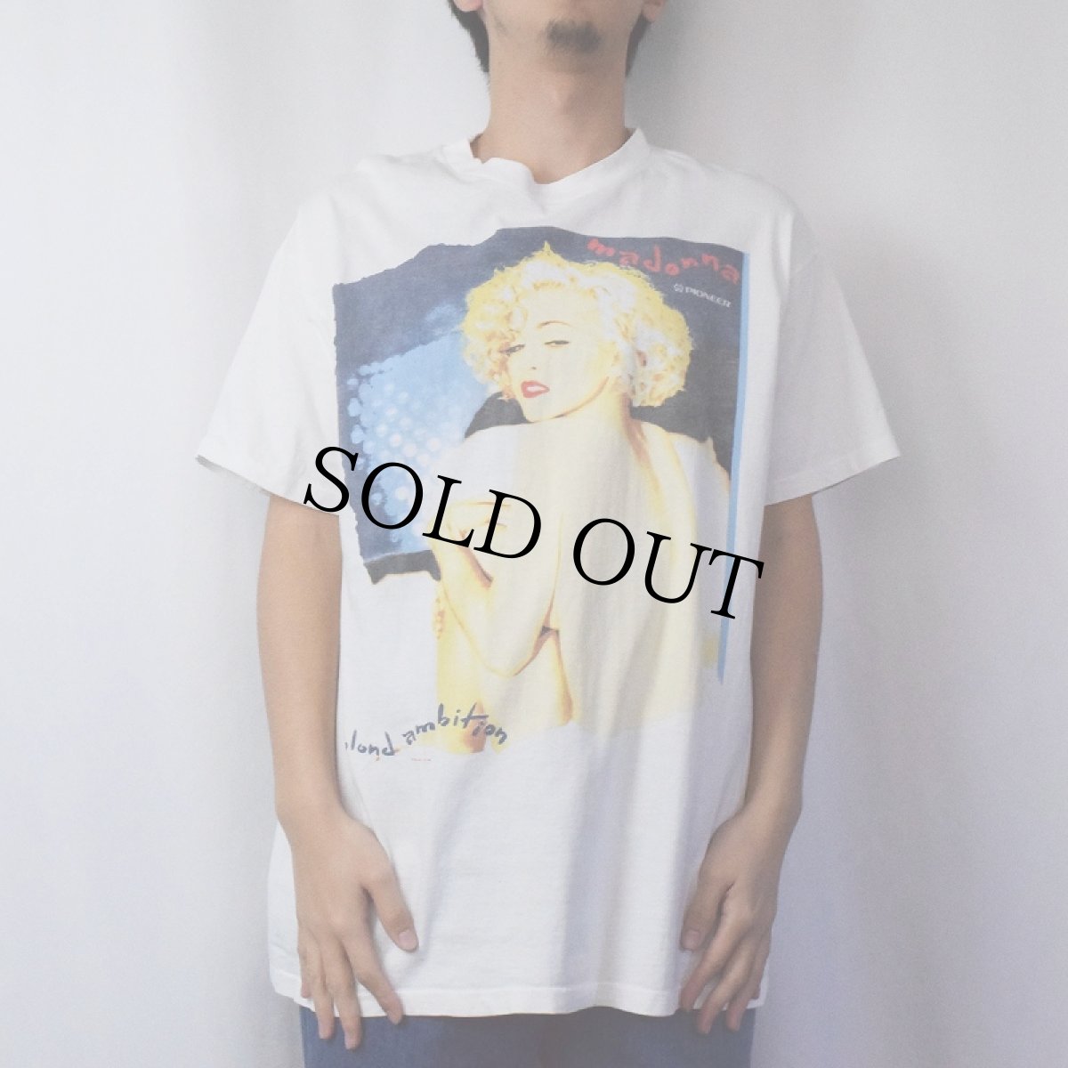 画像2: 90's Madonna USA製 "Blond Ambition Tour" ミュージシャンツアーTシャツ XL (2)